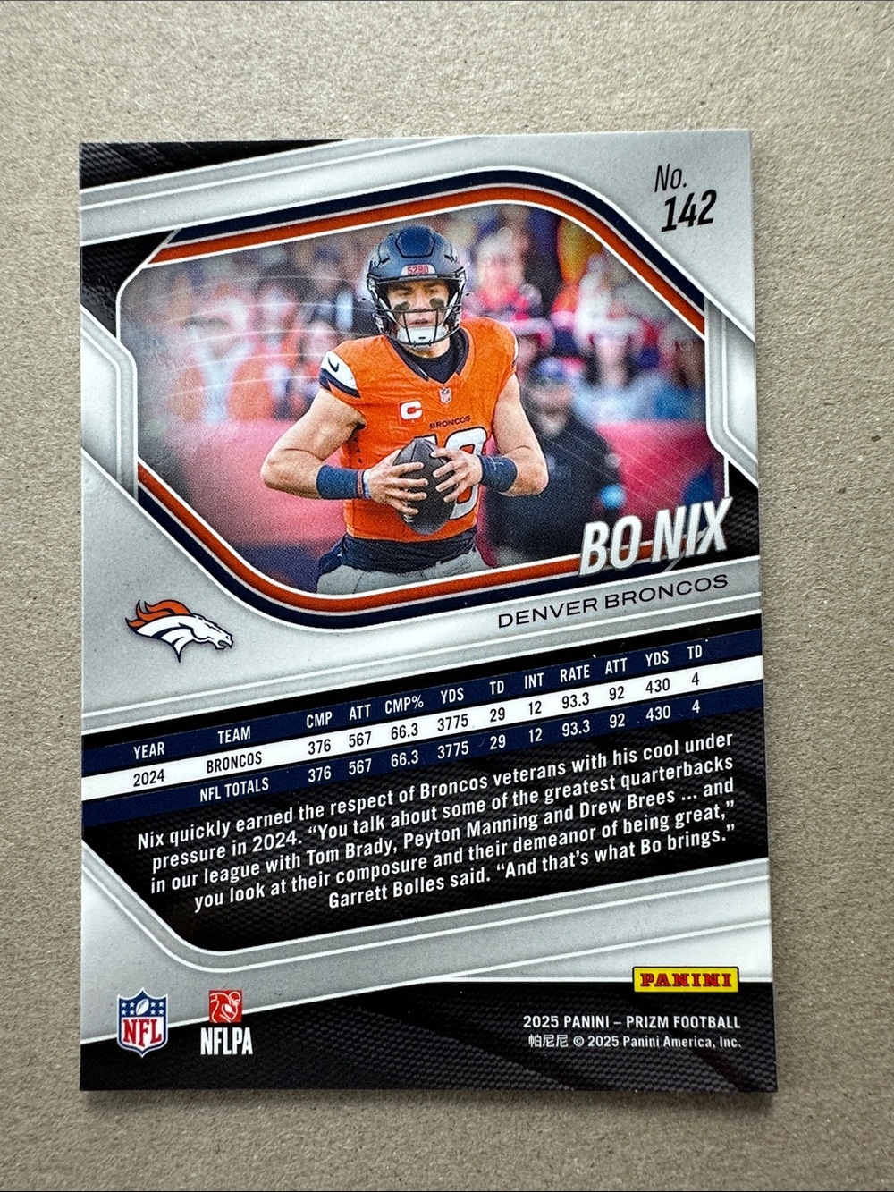 Bo Nix + 3 Patrick Surtain II rookies w/ Bonitto/Sutton/Mims Broncos lot of 18 - Picture 9 of 15